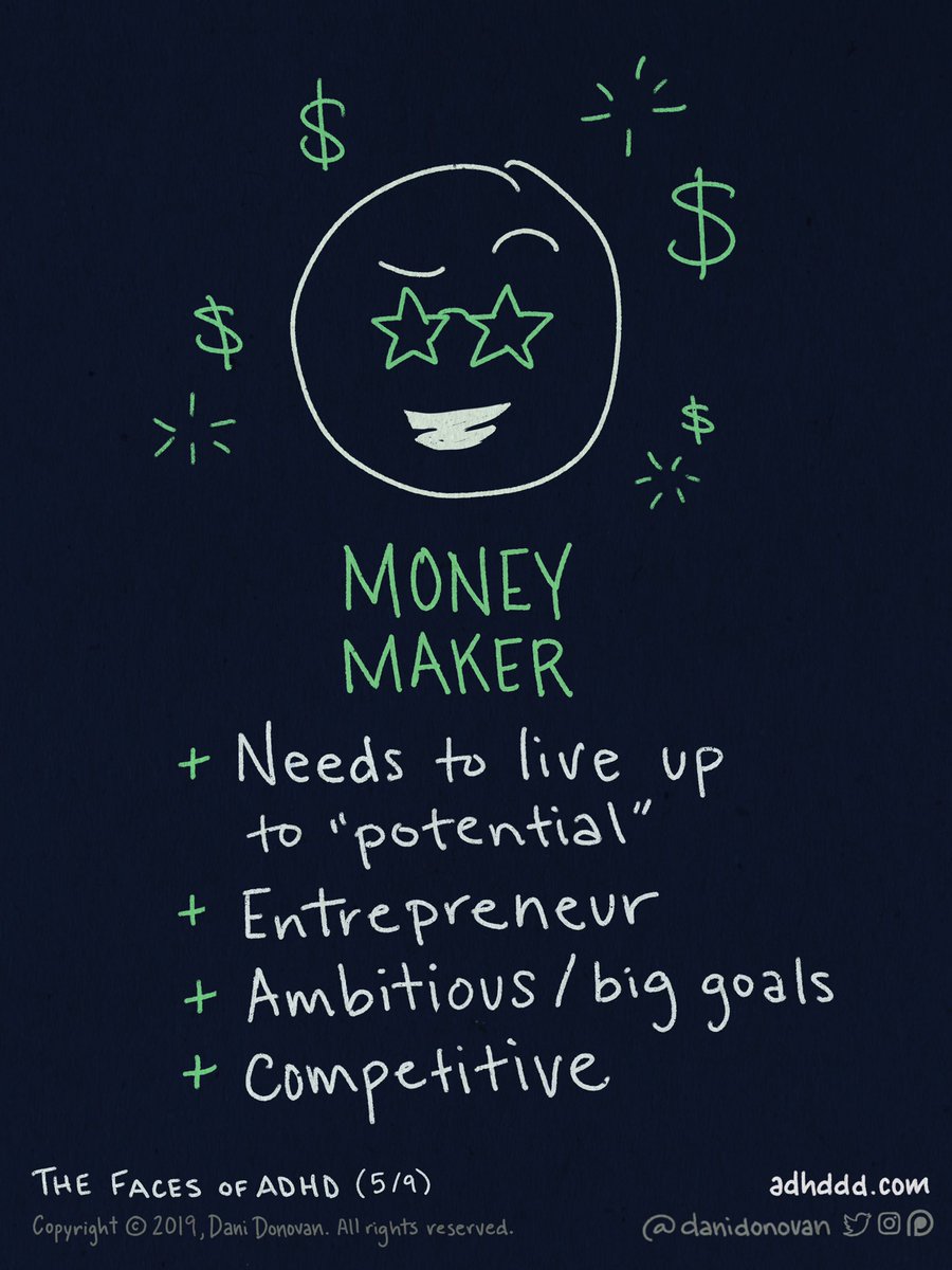 1) Have cool idea for new project, career goal or side hustle2) Research3) Get excited4) Buy supplies5) Go hard for a week6) Lose steam7) Find something else to do8) Occasionally rememberabandoned goal with twinge of guilt & anger you never finish anything9) Repeat #ADHD