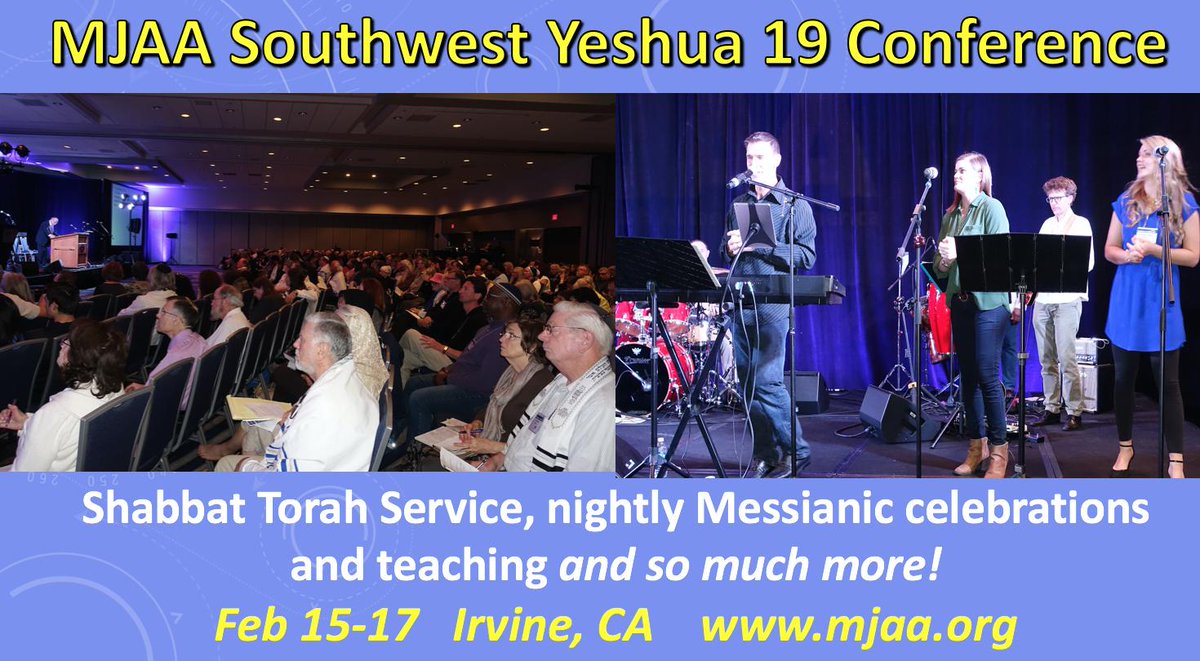 Wow! Happy Valentines! Surprise your valentine with a weekend of treats that you will only find at the MJAA SW Yeshua 19 Conference!! Feb 15-17 Irvine, CA
 #mjaaswyeshua19 #fomo #happyvalentines #fortheoneIlove #paulwilbur #jonathanbernis #joelliberman