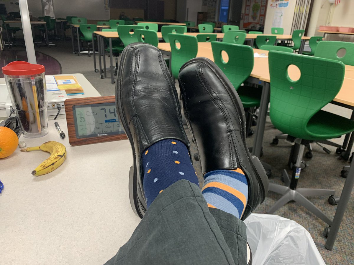 mcdonaldclass's tweet photo. @OnPurposeSocks got my #misMATCHEDmvmt going on today! Nice and comfy on a cold February day! @NoviIncubator #NoviPride https://t.co/H68Vd0xJii