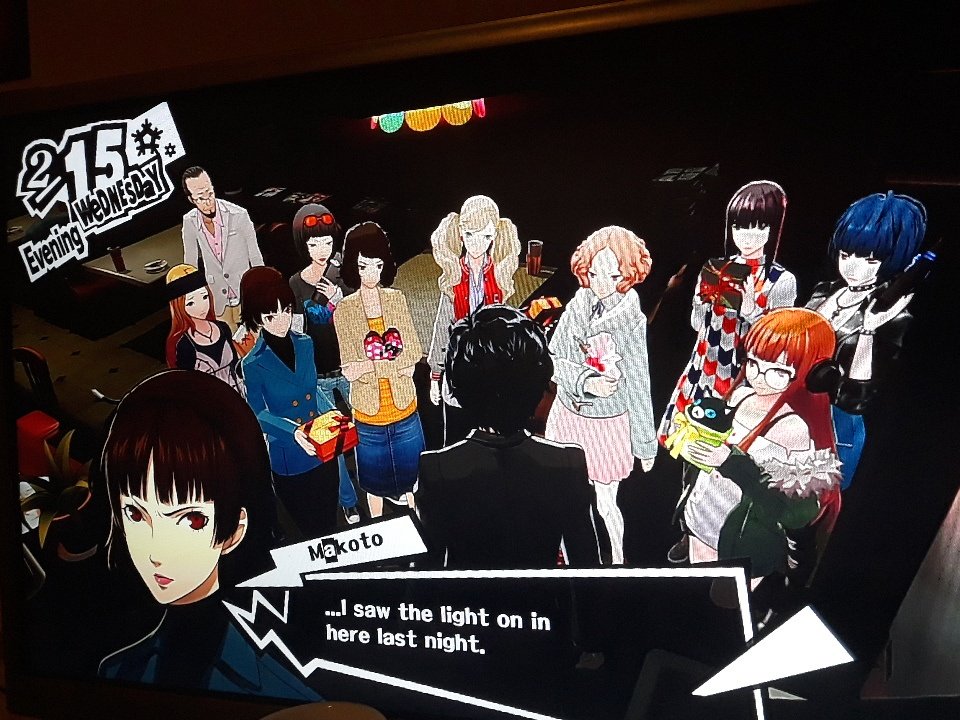 Game #6: Persona 5A game I firmly believe was a direct response to the current political climate. I play games as the tides change, so actively committing to this game for 3 weeks straight was incredibly draining. I'm glad I didn't give up on my harem.