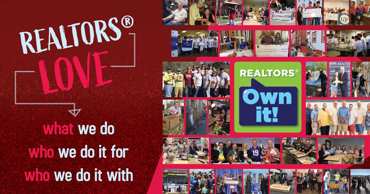 Happy #ValentinesDay to our more than 1.3 million members! #REALTORSLove #REALTORSOwnIt