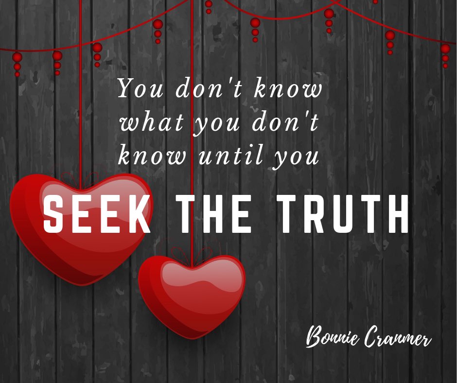 All I’ll say... #SeekTheTruth