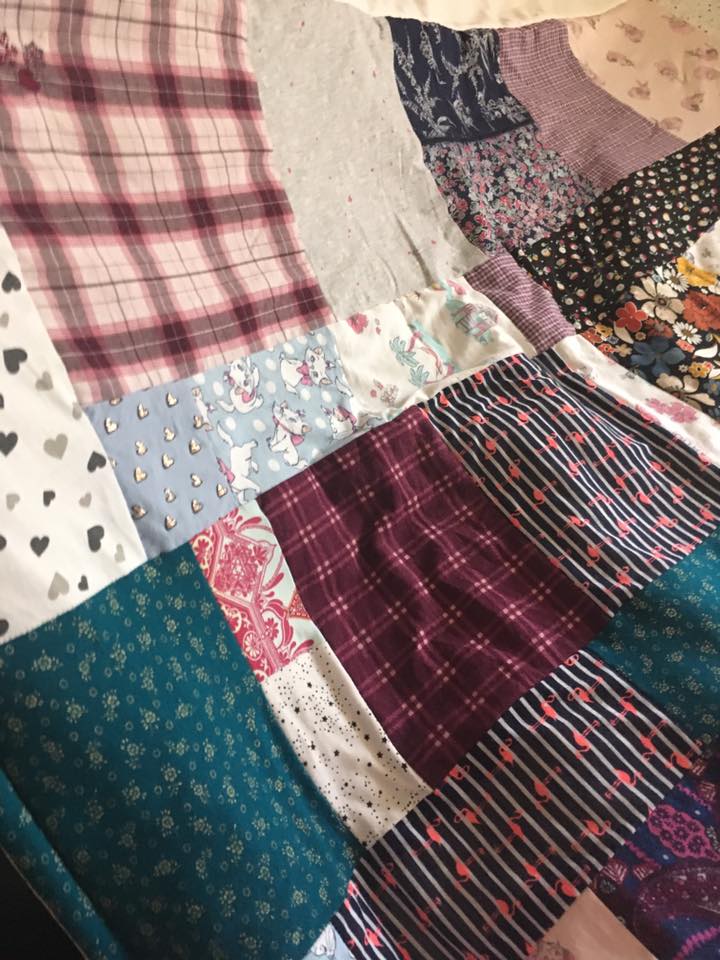 tigershowcases's tweet photo. We've been making some beautiful Memory Blankets and Cushions as part of our @tigergreentex project.
A lovely #keepsake and a great way to #recycle preloved clothes into something new and very special. https://t.co/nfpT8CGIuo