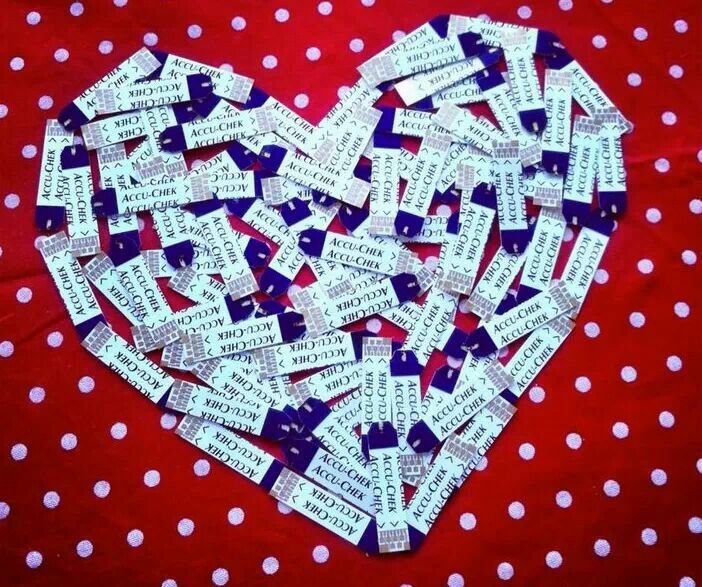 HAPPY VALENTINE'S DAY - hope you are all spending today with your "sweet" heart. #t1d #valentine #HappyValentinesDay #sweetheart
