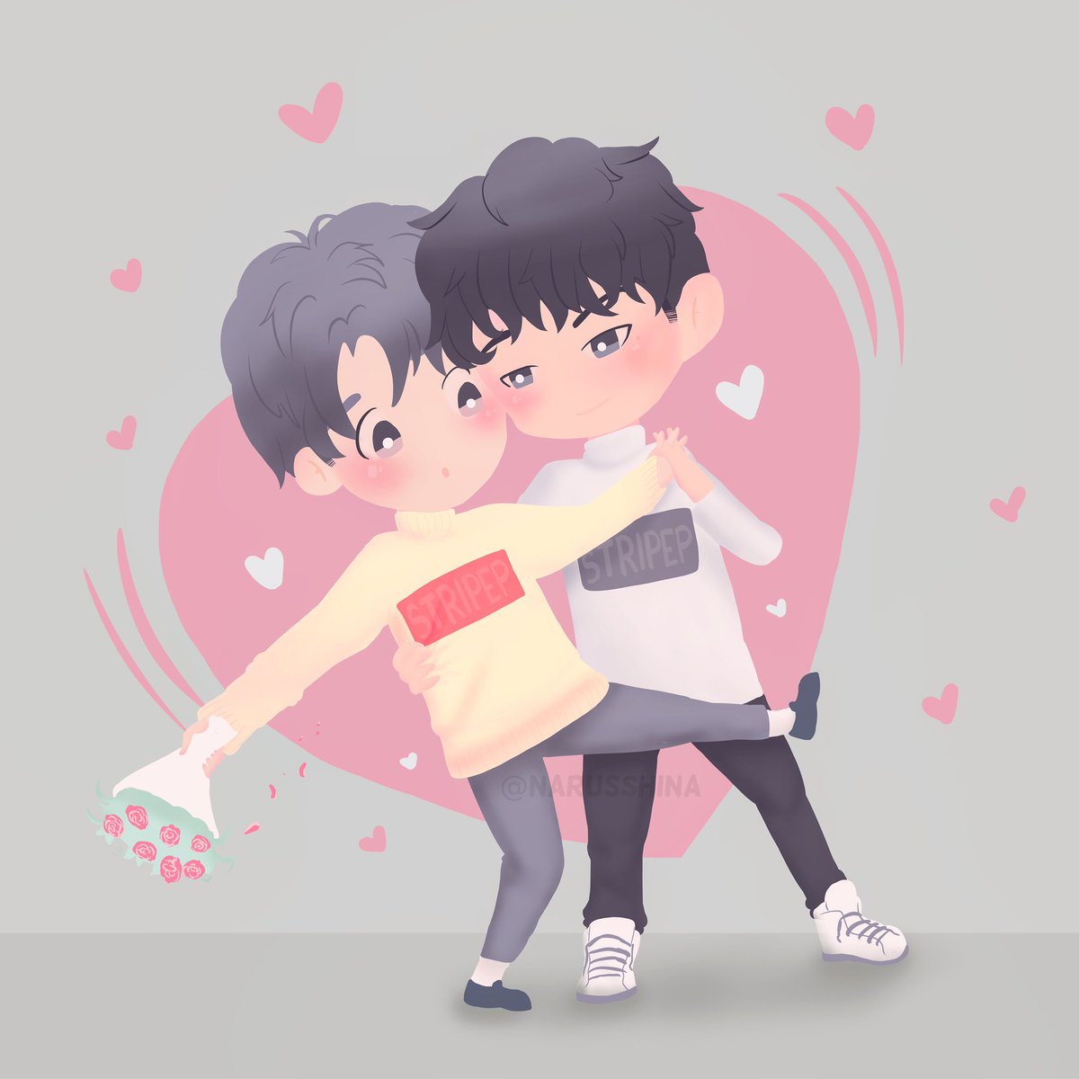 NarussHina's tweet photo. #HappyValentinesDay #BAP #BAPfanart #DaeJae #JongLo #BangHim #Kpopfanart https://t.co/Ke8TOUCFE0