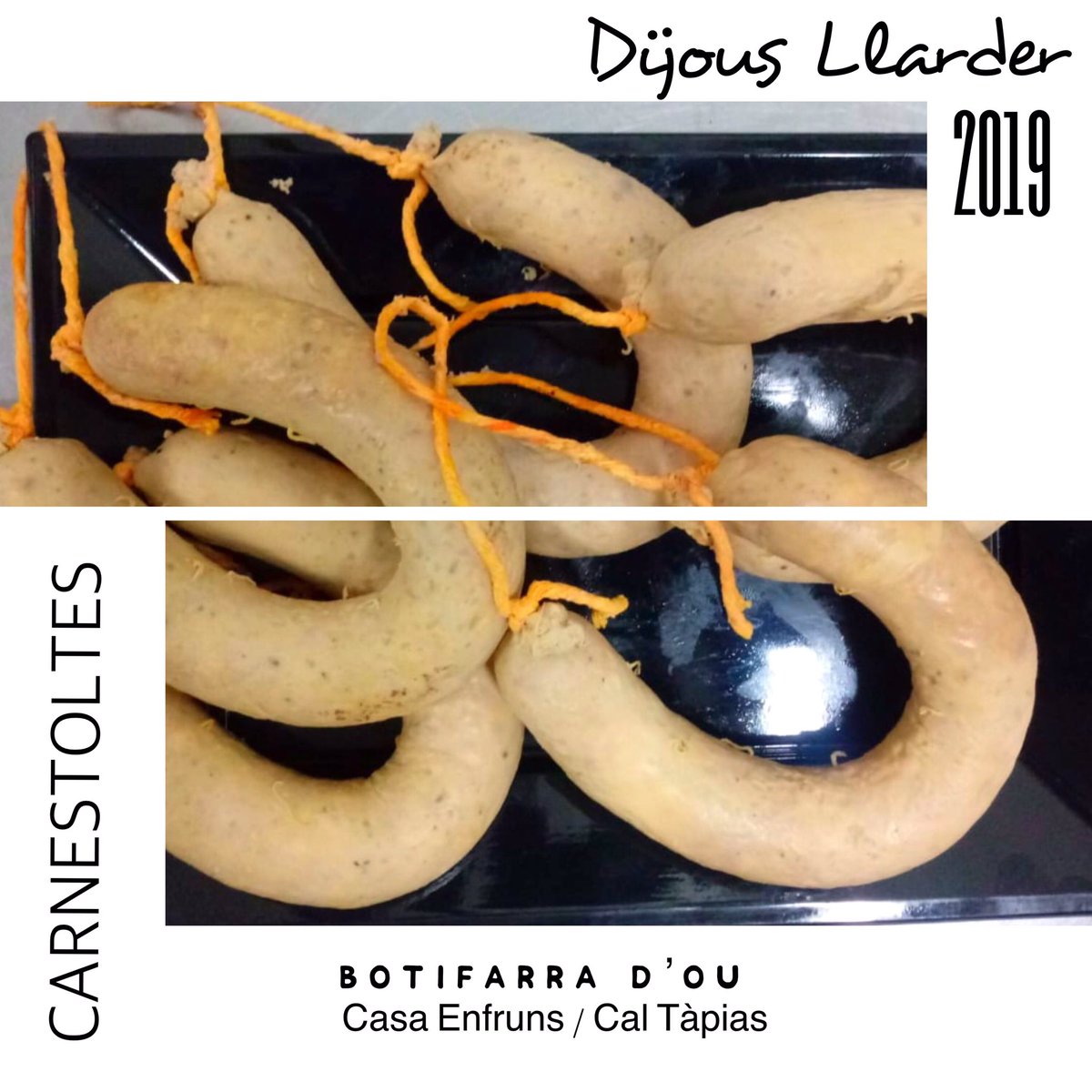 Botifarra d’ou # casaenfruns # caltapias # berguedà # dijous llarder#