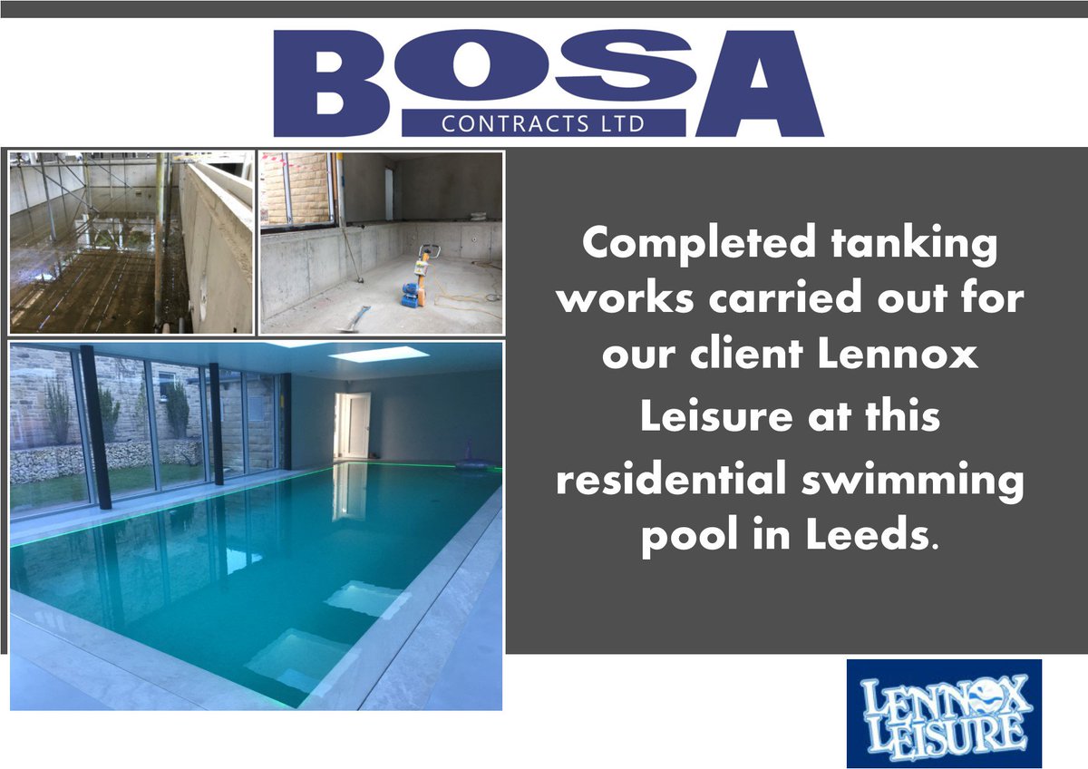 Pictures showing #tanking works on this #swimmingpool  for our client Lennox Leisure #waterproof #waterproofrender