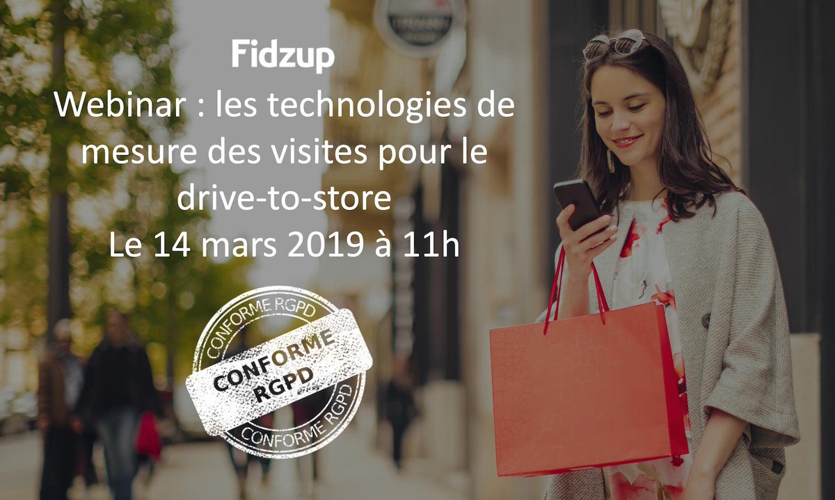 Inscrivez-vous vite à notre webinar "Décryptage des technologies de mesure de visites du drive-to-store" qui aura lieu le 14 mars à 11h! 

#drivetostore #retailtech #adtech mailchi.mp/5a8736cdbbe4/w…