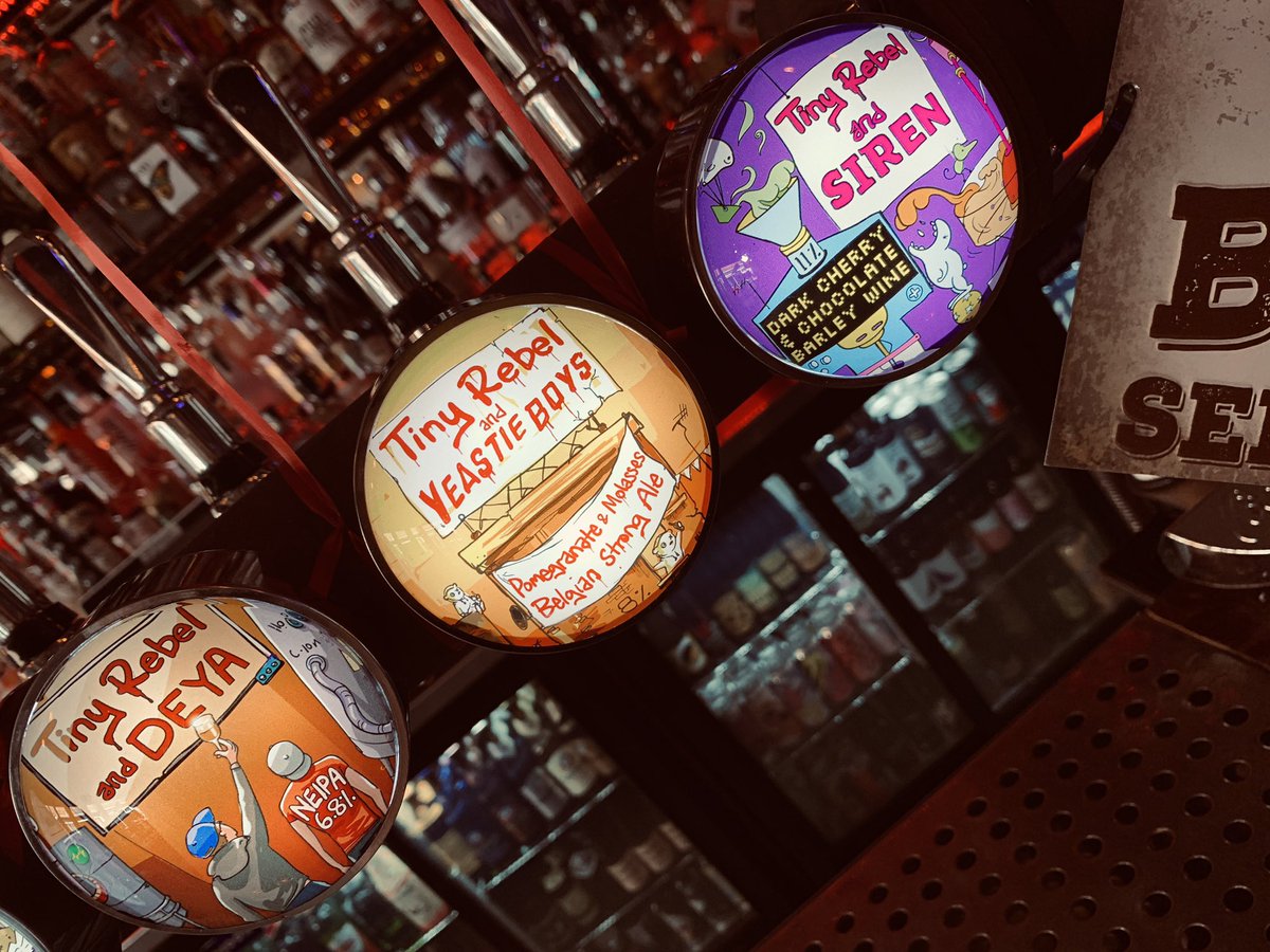 StraitandNarro's tweet photo. Happy Valen... Wait Screw that. 

Happy 7th Birthday @tinyrebelbrewco 

There’s Tap Takeovers &amp; then this

Props to @bigdropbrewco @MagicRockBrewCo @deyabrewery @neonraptorbrew @fourpurebrewing @yeastieboys @SirenCraftBrew for  collabs!

#RebelsNotPunks
#ItsAStraitandNarrowThing https://t.co/M91ApnYmrW
