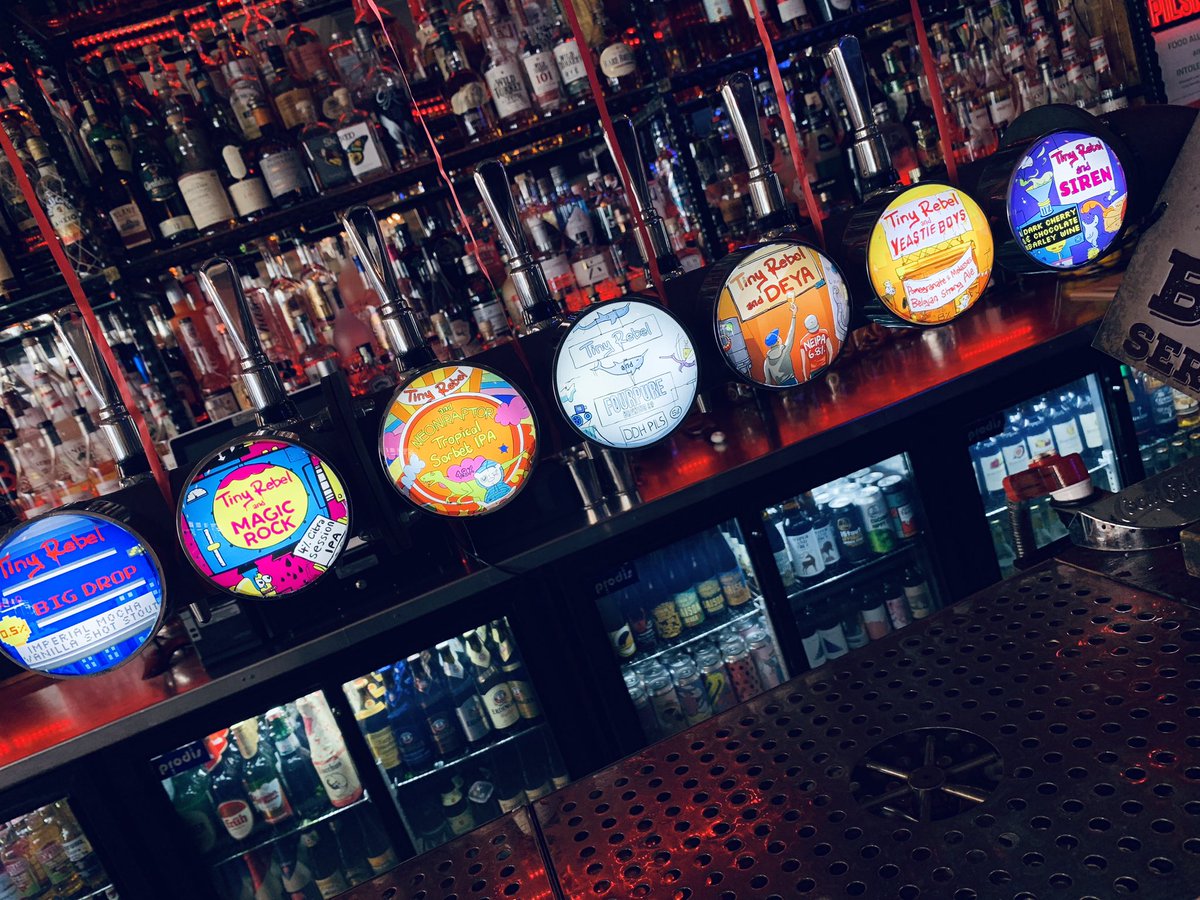 StraitandNarro's tweet photo. Happy Valen... Wait Screw that. 

Happy 7th Birthday @tinyrebelbrewco 

There’s Tap Takeovers &amp; then this

Props to @bigdropbrewco @MagicRockBrewCo @deyabrewery @neonraptorbrew @fourpurebrewing @yeastieboys @SirenCraftBrew for  collabs!

#RebelsNotPunks
#ItsAStraitandNarrowThing https://t.co/M91ApnYmrW