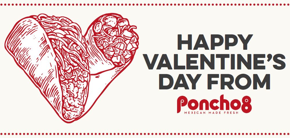 Happy Valentines day. Grab yourself a Bae-ritto 🌯