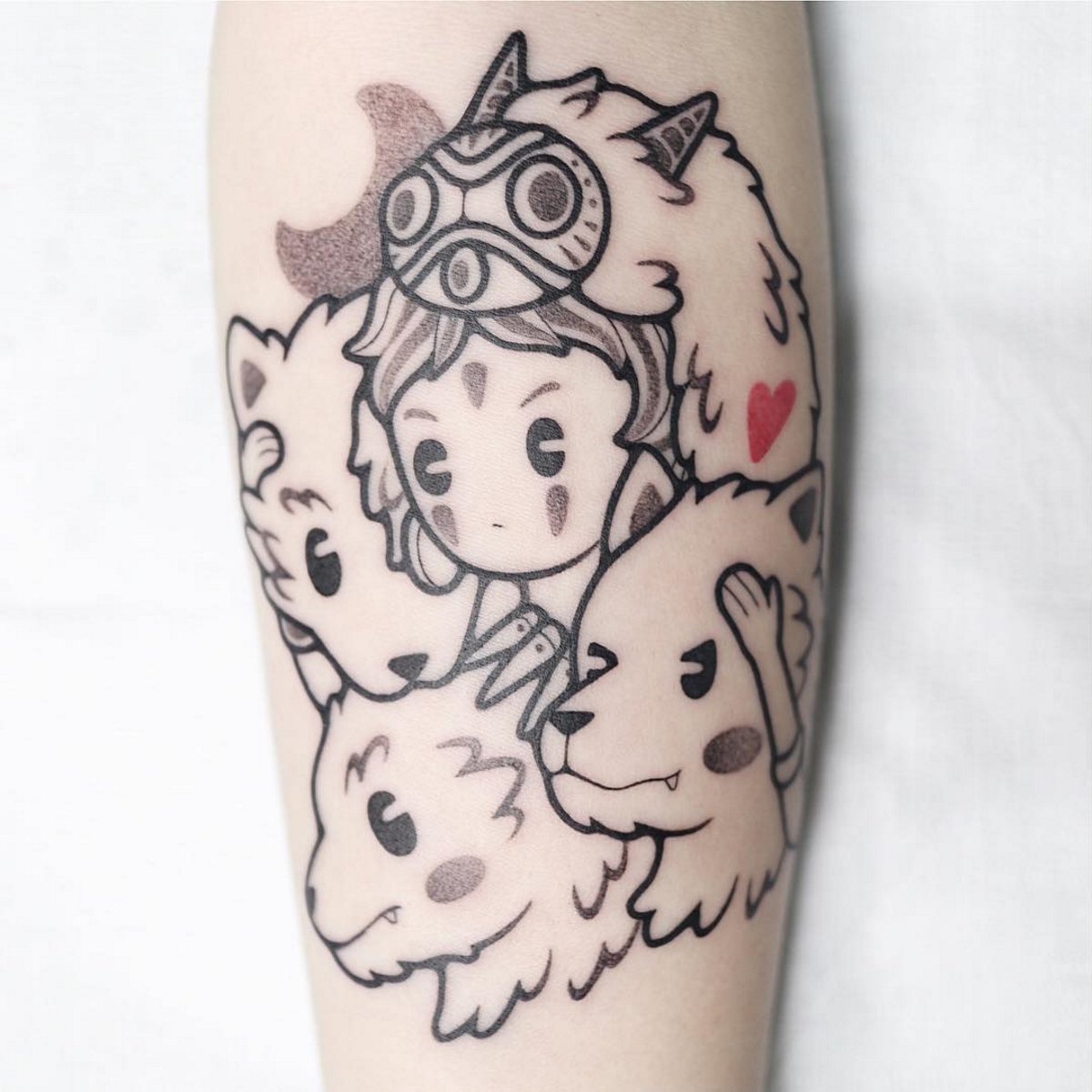 Princess mononoke tattoo