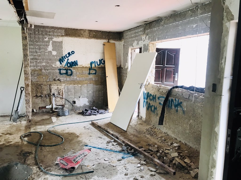 iGrandGroup's tweet photo. Renovations underway 
MorningSide Sandton https://t.co/Y72JKQ0RDt