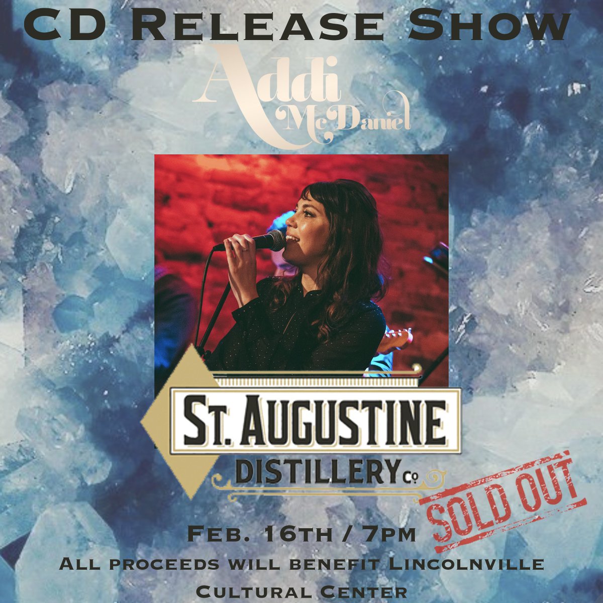 CD Release Show this weekend at <a href="/StAugDistillery/">StAugustineDistillery</a> and it's SOLD OUT! Can’t wait!!