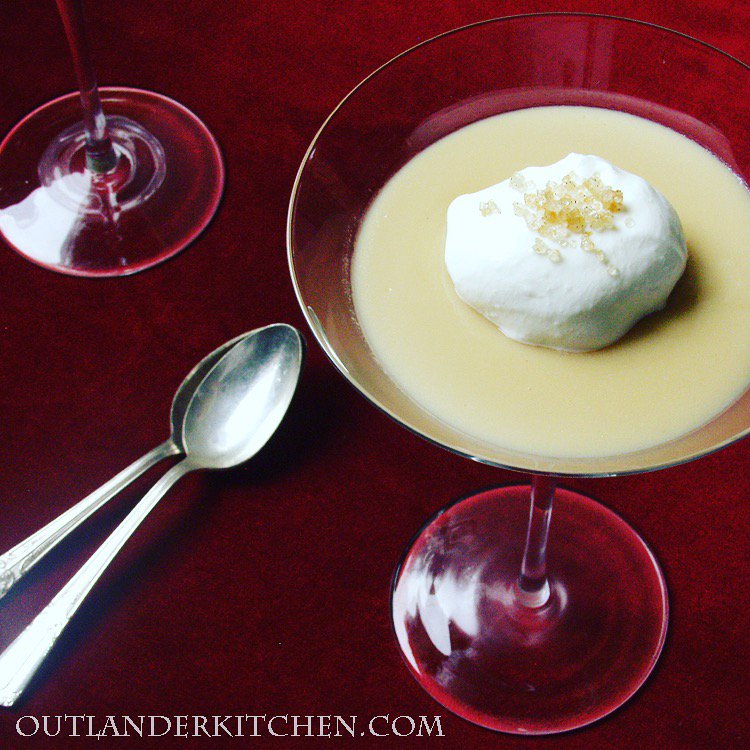 Maple Pudding, inspired by A Breath of Snow and Ashes by @Writer_DG - the perfect dessert for sharing! #valentines #dessert #droughtlander #romanticfood #fictionafood