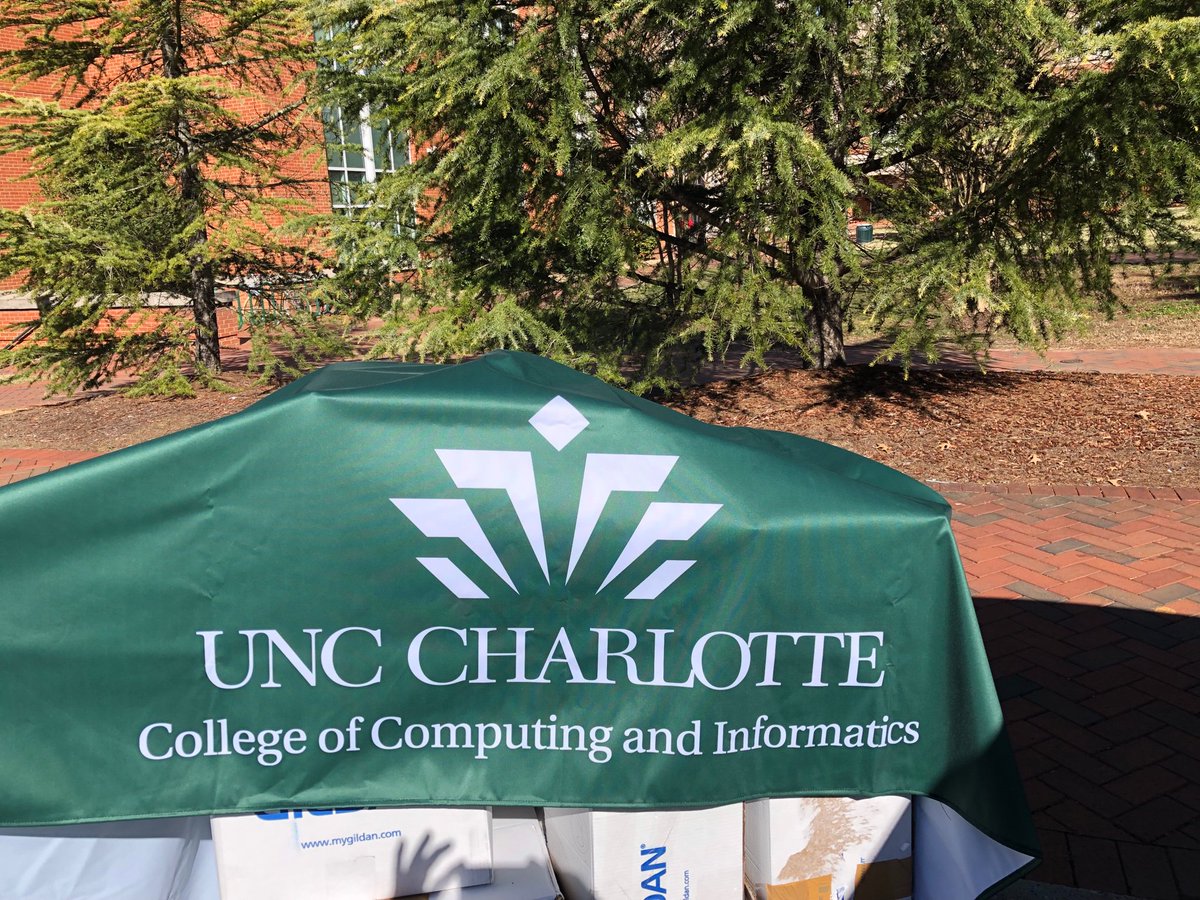 cover2group's tweet photo. New UNCC T-shirt’s and table covers delivered today. #whosnext 
@UNCC_CCI @fswag18 https://t.co/8lfIgj2RUY