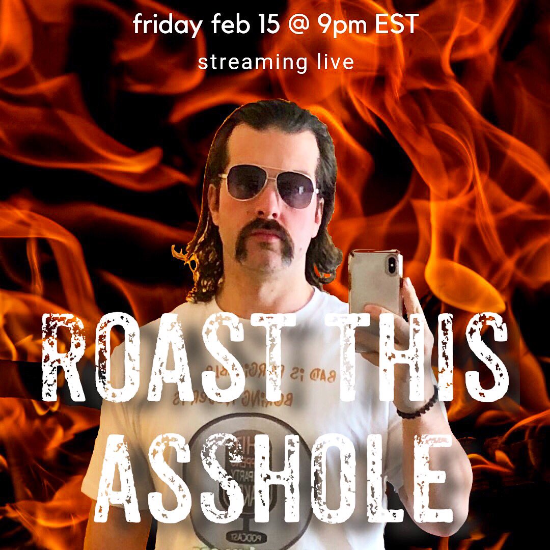 Tomorrow night bitches! Funny people are going to be mean to me. 

YouTube Live: bit.ly/2SQ6CVa
Twitch: bit.ly/2TP5770
Mixer: bit.ly/2GptG7j

#roast #NowPlaying #podcast #PodernFamily #NSFWPod