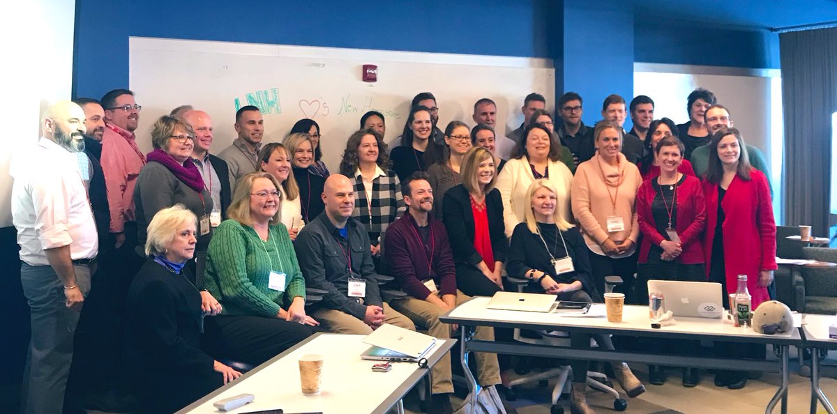 LeadNH's tweet image. At @PixelMEDIA for Business Economy Day.  Class of 2019 has one love on this Valentine’s Day - what do they love?!  Hint - it’s on the whiteboard