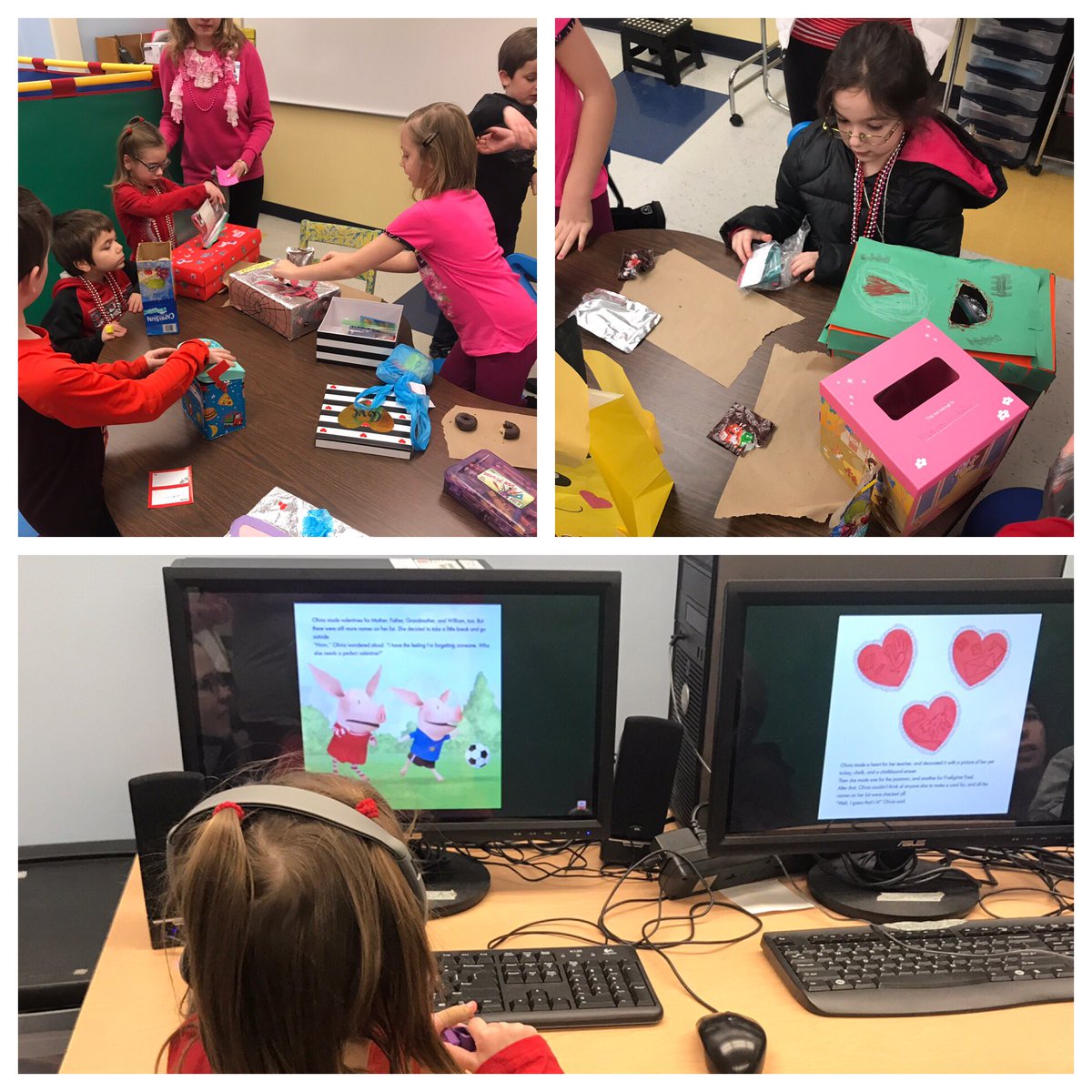 There was a lot of fun activities happening today! #engaged #classroomactivities #autisticsupportclassroom #ValentinesDay2019 @RinggoldNorth @MissCastaneda14