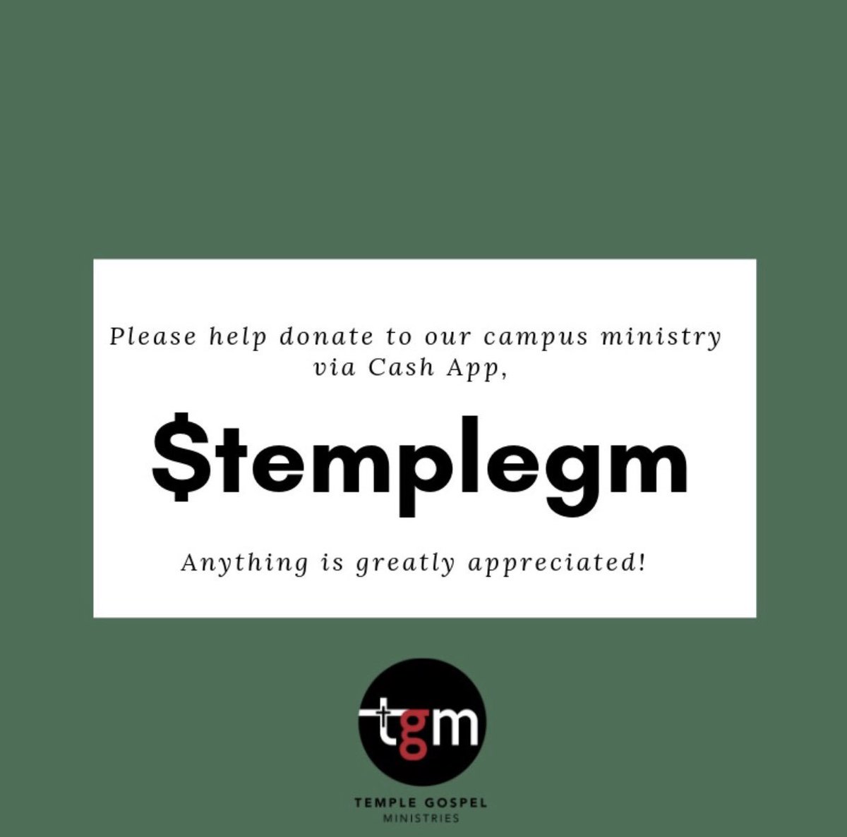 Temple Gospel Ministries (@templegospelmin) on Twitter photo 