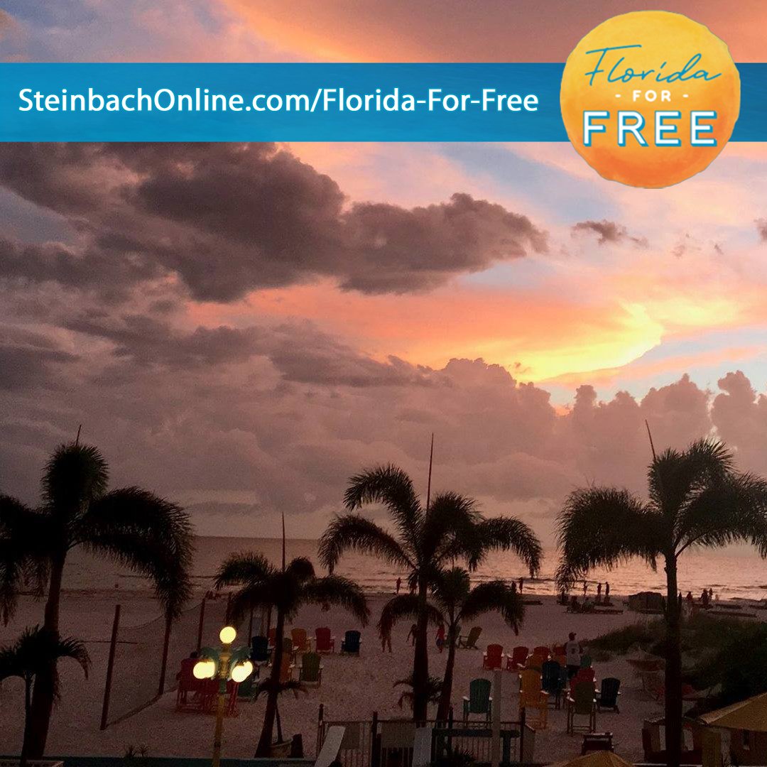 We're sending you to the Sunset Capital of Florida with #floridaforfree 

Enter to win here:
steinbachonline.com/florida-for-fr…
