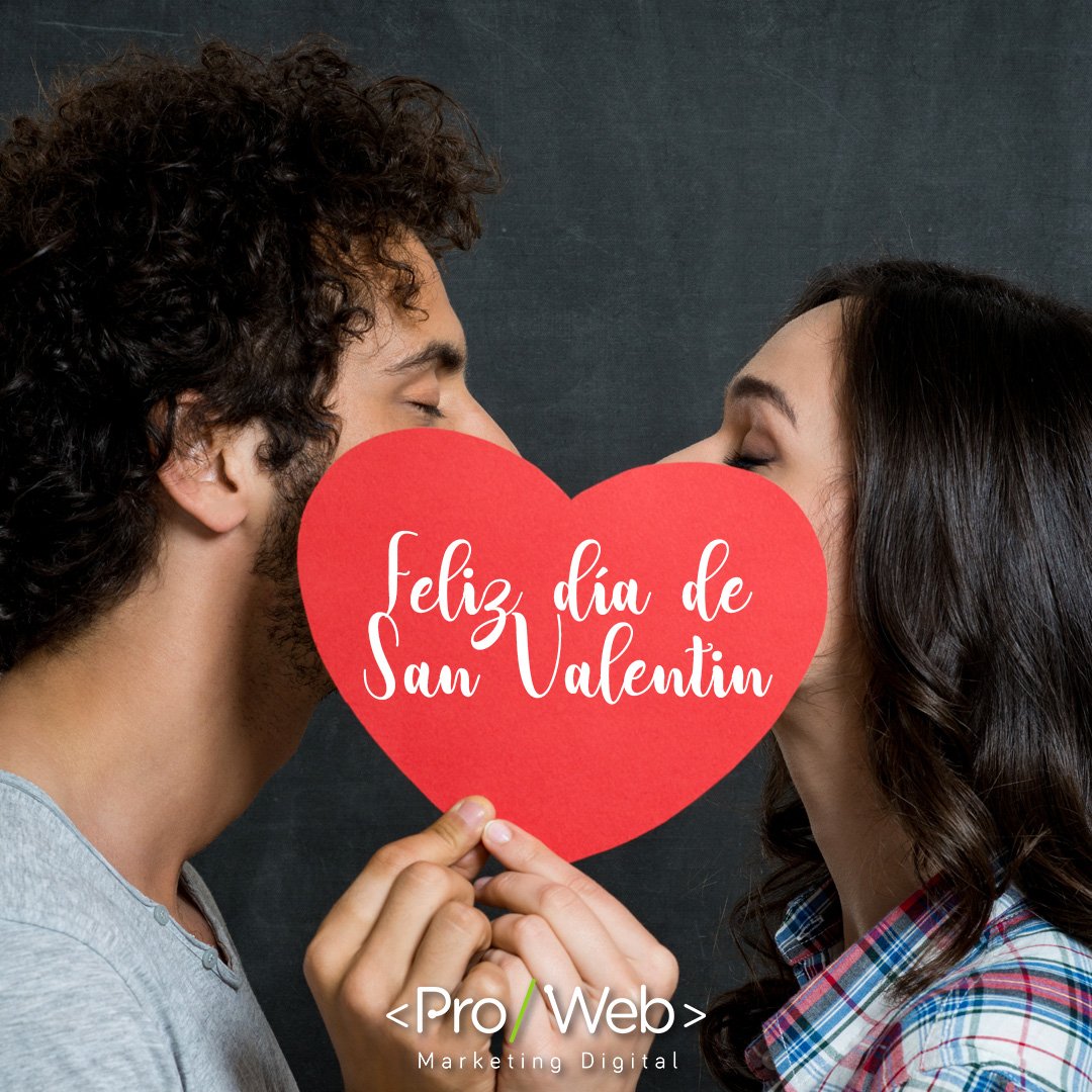 ¡Feliz día a todos los enamorados! #ValentinesDay #Proweb #MarkentingDigital
proweb.marketing