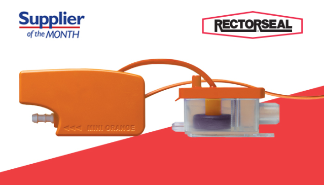 JS_SheehanGroup's tweet image. Check out our February supplier of the month, Rectorseal! This Aspen Mini Orange Condensate Pump installs remotely above ceilings or inside the lineset cover. bit.ly/2Bxkgm3 #johnstonesupply #easy4thecontractor