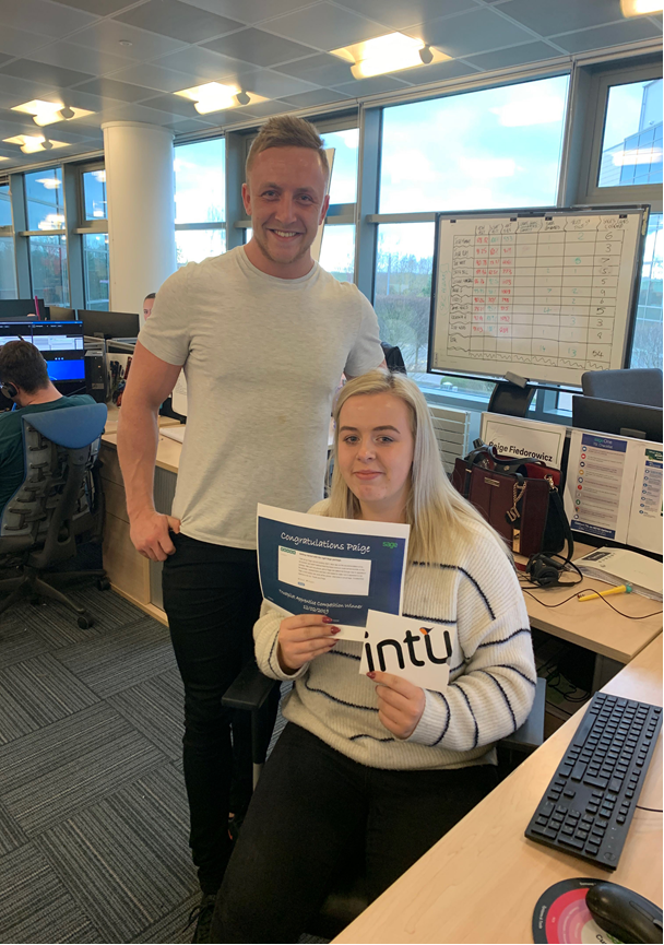 hollyramseycx's tweet photo. Well done to Paige winning the apprentice trust pilot competition this week. #trustpilottuesdays #customerlove  😊☺️ https://t.co/4Rgk6OJnff