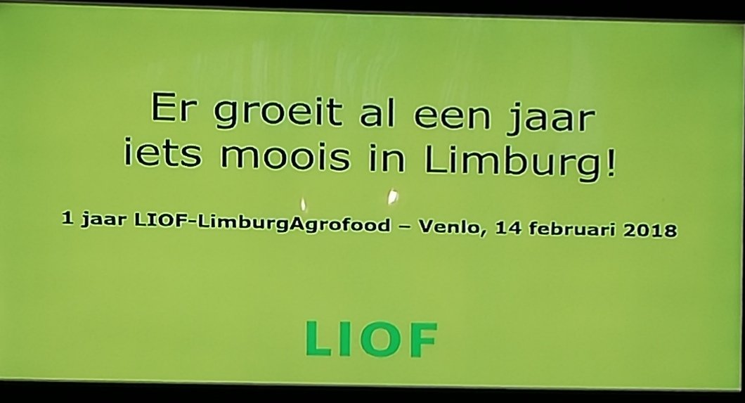 CreemersMarcel's tweet image. Agrofood in Limburg bij elkaar op symposium Liof naar aanleiding van 1 jarig bestaan #citaverde #agroleeft #liof