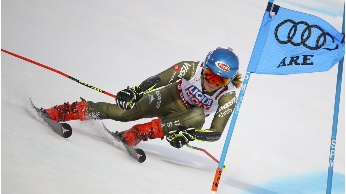 The Latest: Rebensburg leads giant slalom, Shiffrin in 4th dlvr.it/QytysH https://t.co/9KHG5Z2N9k