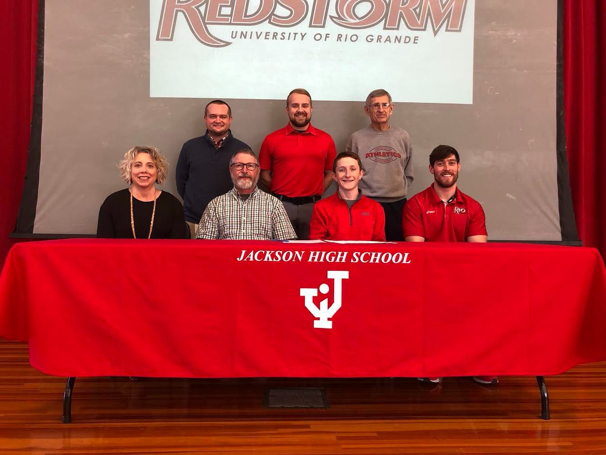 TrackJackson's tweet photo. Congratulations to Keelan Kilgour on his commitment to the University of Rio Grande to run Track and Cross Country! https://t.co/2vD3TeZ2hY