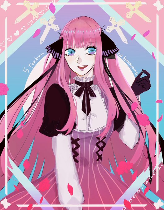 まり🦠さんがTwitterに投稿した中野二乃(五等分の花嫁)のイラスト。