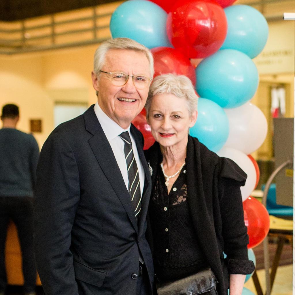 This Valentine's Day, it only makes sense to honor our very own power couple — Allen and Kelli Questrom. "We've been a team since the moment we met," says Allen. "Any successful partnership is about the whole being greater than the sum of its parts." 💗

spr.ly/6010Er0Fm