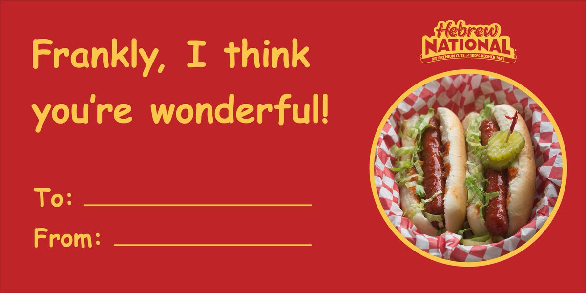 Dog’on it, you’re the best! Happy #ValentinesDay! 🌭❤️

Make sure to share with your special someone this #valentinesday 😉