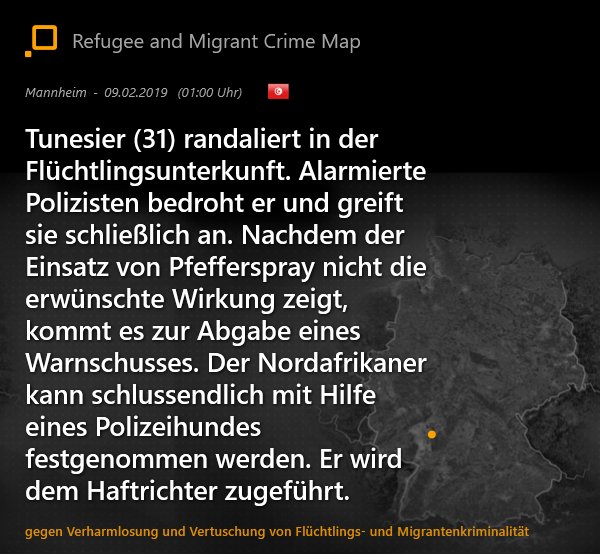 RefugeeCrimeMap's tweet photo. Flüchtlingskriminalität | #Mannheim #Blaulicht #Polizei #Schauhin #Kriminalität https://t.co/HJAImgqV9g https://t.co/TTwLmm1uik