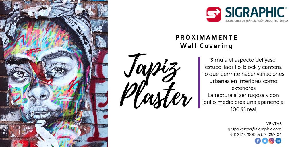 SIGRAPHIC1's tweet photo. ¡Sigraphic tiene Nuevo Producto! - Wall Covering 😱😱🤩

Próximamente disfrutarás de esta línea de producto
#Tapices #Diseño #InterioresyExteriores

https://t.co/Qwz7vXrNC1 https://t.co/IUe8mV0qec