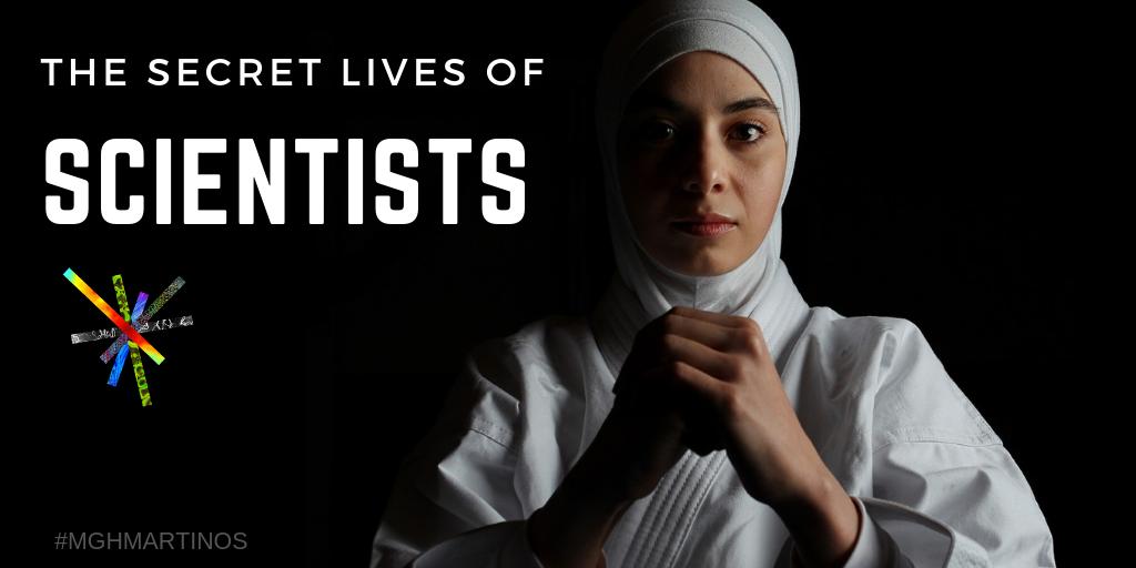 From #karate class to national championships &amp; broad acclaim ... to joining the Martinos Center as a #researcher studying pain ... Zeynab Alshelh is fighting stereotypes of women in Islam one karate kick at a time! bit.ly/2GI4kB6 #secretlivesofscientists #womeninscience