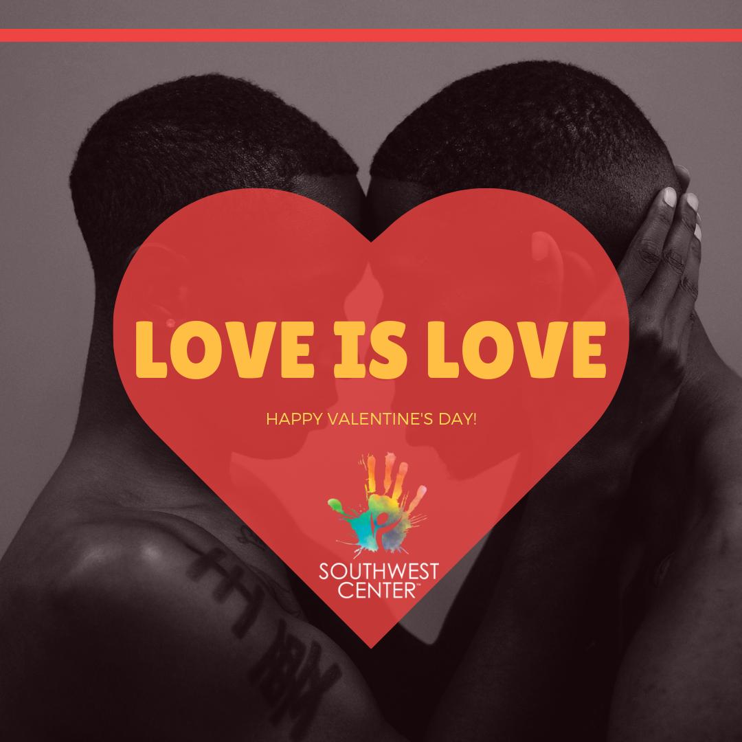 SWCforHIVAIDS's tweet photo. #LoveIsLove. Happy Valentine’s Day! ❤️💛💚💙💜
#swcenter #hiv #together https://t.co/0UkYlToEm3