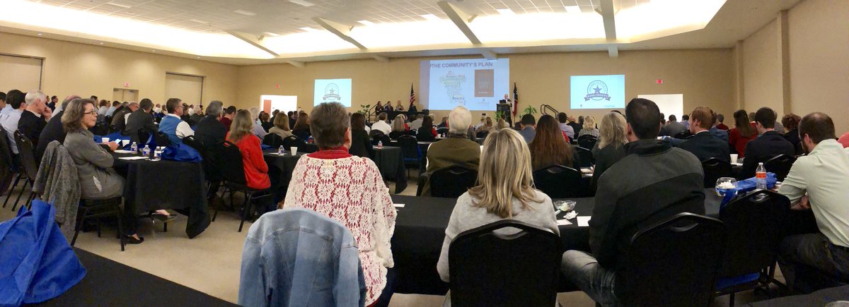 KDTPublisher's tweet photo. City Manager Mark McDaniel: @cityofkerrville is in terrific financial shape. The great thing about #Kerrville2050 is it’s a priority-based budgeting system that ensures we are living within our means while accomplishing big goals.  Hill Country Economic Summit off to great start. https://t.co/L1BSBjb2FM