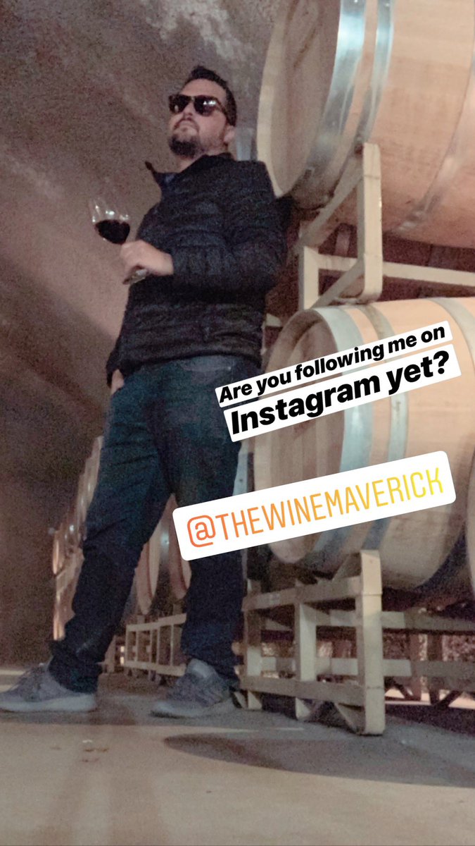 Well... are you? Head on over to Instagram and follow The Wine Maverick for exclusive photos, videos and insta-stories about my winemaking journey in Napa! #NapaValley #Winemakers #WineTime #Vino #Follow #Instagram