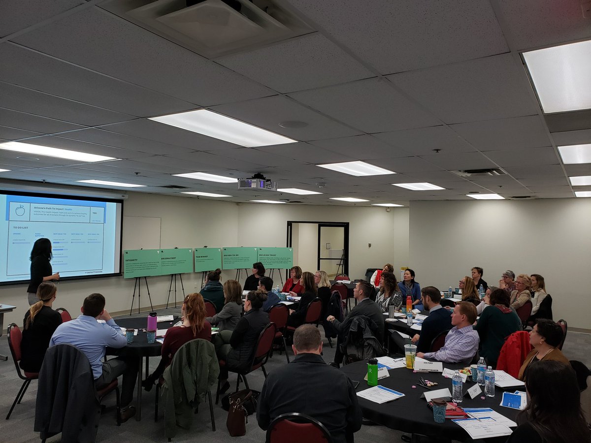 VLeadership's tweet photo. #VLImpactHealth Team begins its work! #VLPivot #LeadingAZ https://t.co/DhkApWD8nz