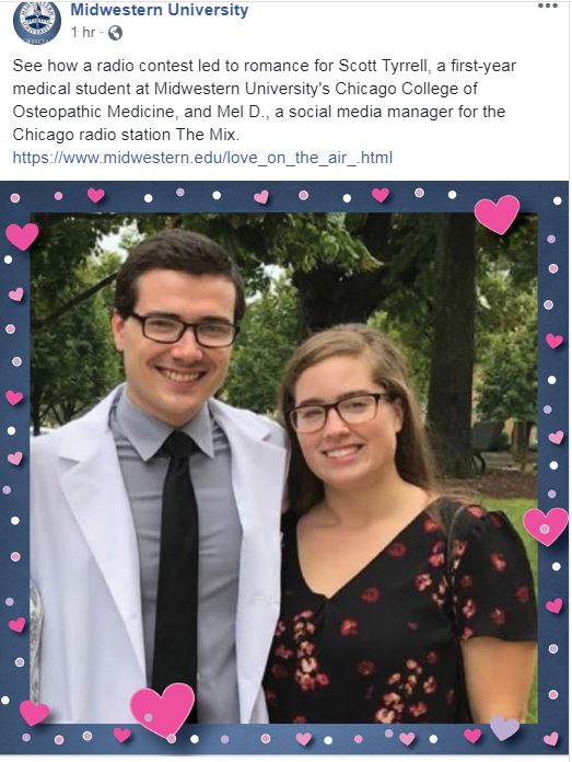midwestern.edu/love_on_the_ai…  <a href="/styrrell14/">Scotty Does</a>  <a href="/1019MIXChicago/">101.9 THE MIX Chicago</a>