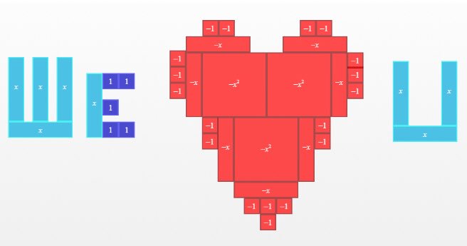 mimiwmath's tweet image. Math Valentines😜