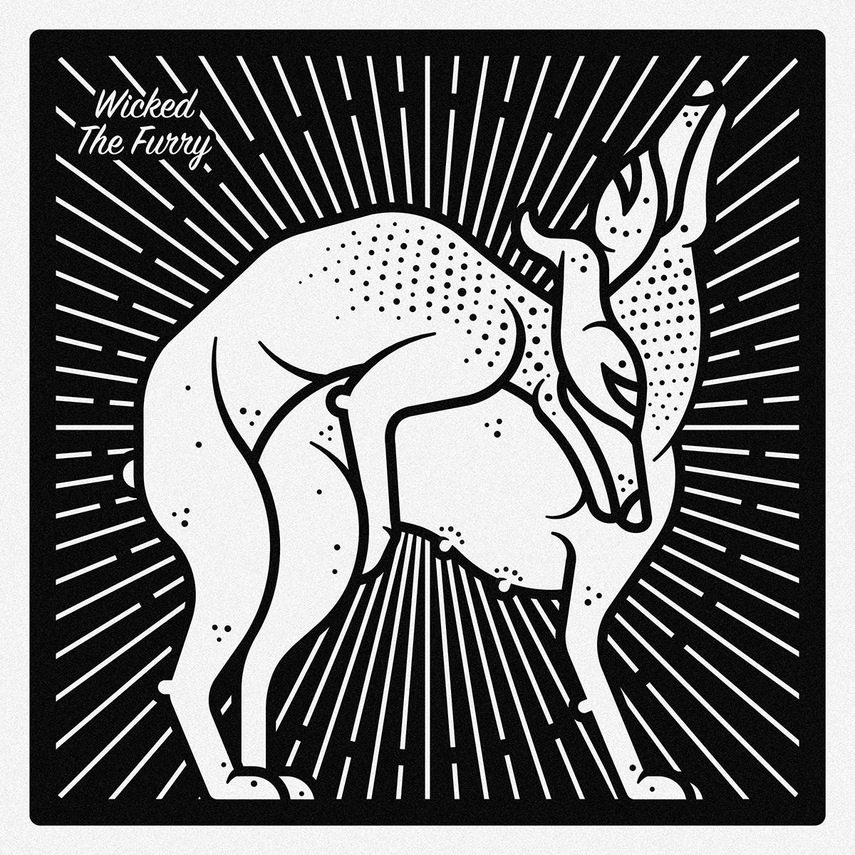 Groaning and moaning #doggystlye latest edition to Wicked The Furry silkscreen series. Woo Woo!!! #whileyouwerewhiningiwasworking #silkscreenart