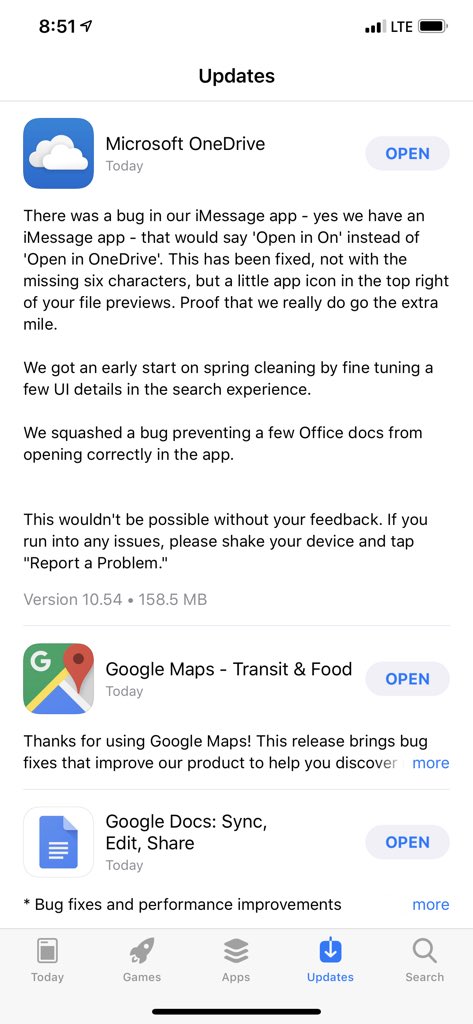 Qyn's tweet image. Can I give a(nother) shout out to the @onedrive dev team? Good, informative update notes with the human touch always brighten my experience. The app is great too but we’re talking about the little things here. #updatemagic #bugfixes
