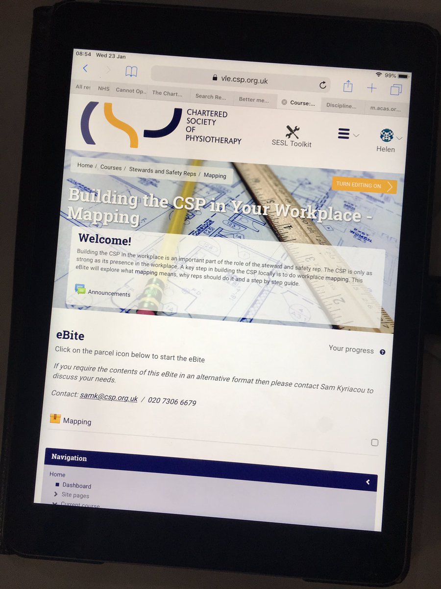 helengoth's tweet photo. Over 200 @thecsp stewards and safety reps accessed the reps #eBites in 2018 and this week for #HeartUnionsWeek2019 a new eBite on Workplace Mapping has been launched! Access it via the #CSP Learning Hub! #heartunions #unionlearning https://t.co/2RGVLhOJHO