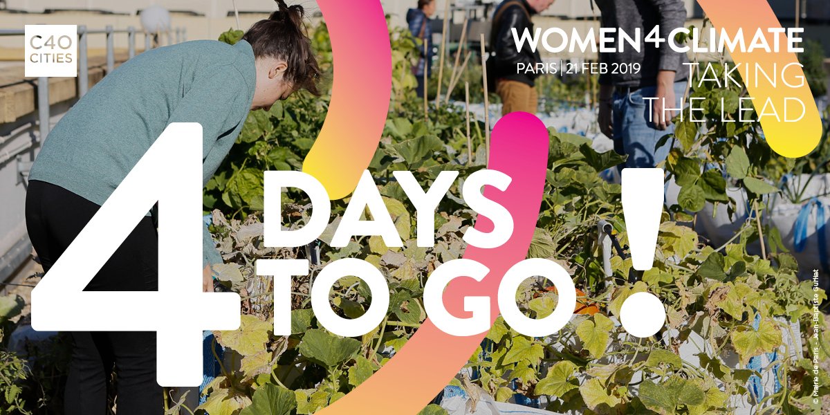 c40cities's tweet photo. N'oubliez pas de nous rejoindre le 21/02 pour la 3ème conférence annuelle #Women4Climate à Paris. Au programme, de nombreuses interventions de femmes mobilisées pour la qualité de l'air et le climat ! Vous pourrez regarder la conférence en direct ici : https://t.co/yvhAcTQrr8 https://t.co/JJhxfaYLs8