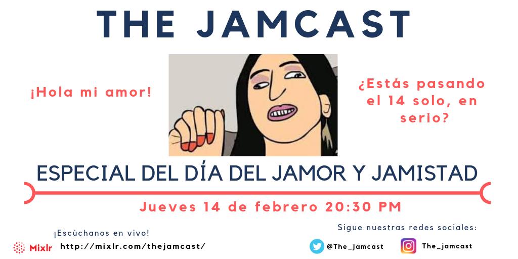 The_JamCast's tweet photo. #PORNO escuchar el #Jamcast estás sólo. Mejor diviértete un rato junto a @Darkshagal @Svaigo @_Ceso_ @m4nzanita @j4550  ¡Se uno de nuestros #JamEscuchas y no te pierdas nuestro especial #DíaDelAmorYLaAmistad ¡Hoy! 20:30 pm a través de https://t.co/tA9IywjgTQ https://t.co/tQyoTlWE7x
