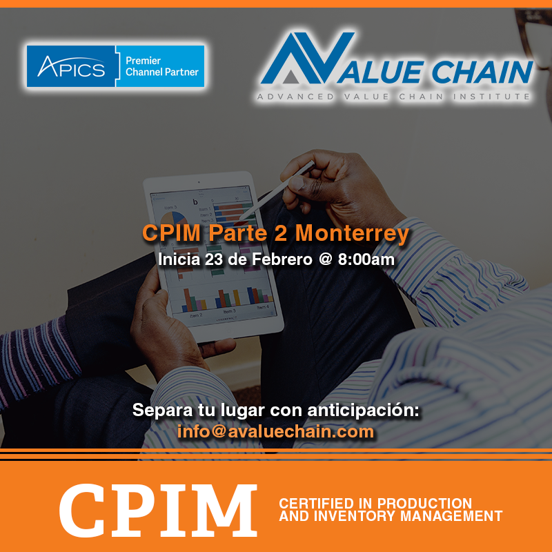 avaluechain's tweet photo. Segunda parte de nuestro curso de CPIM. ¡Que no se te pase!

Para más información visita nuestro sitio web:
https://t.co/4NZ0udVav1

O envíanos un correo a:
info@avaluechain.com https://t.co/QvkEh0CSB7