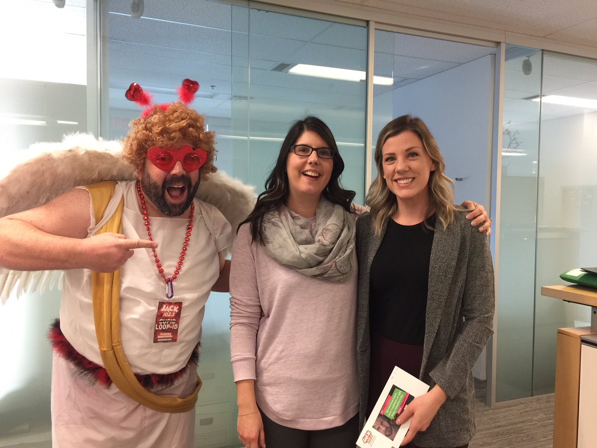 JACK1023ldn's tweet image. #3 Amy:  #Loopid dropping in on @aafranchiselaw to spread the co-worker love! ❤️ #forestofflowers @loopdogg